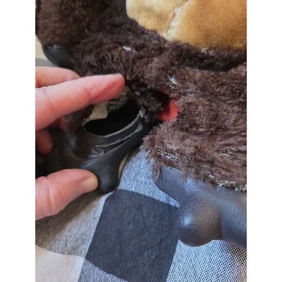 2-‎ Vintage Gorilla Monkey Plush Rubber Face Hands Feet Golf Head Covers READ - Picture 9 of 12